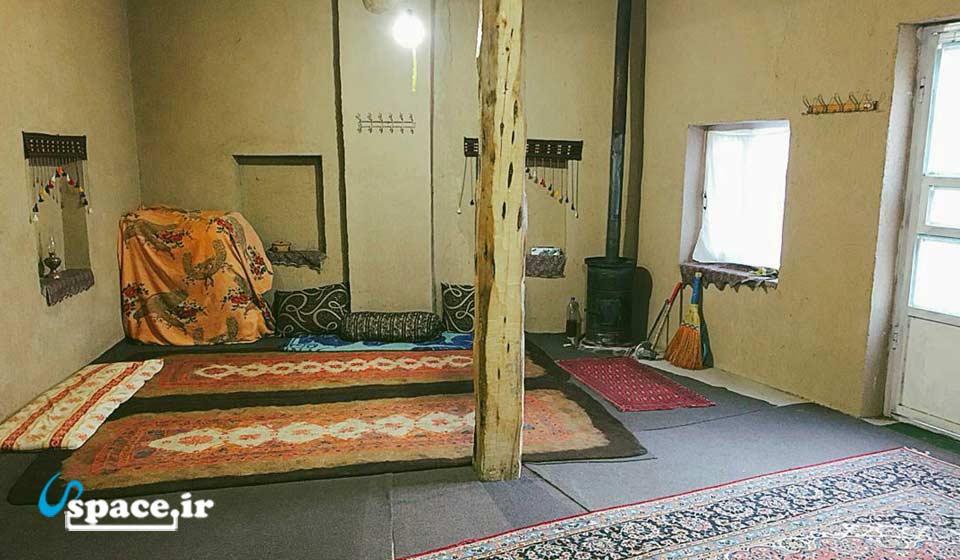نمای داخلی اقامتگاه بوم گردی خانه پدری - کلات نادر - روستای چهارراه
